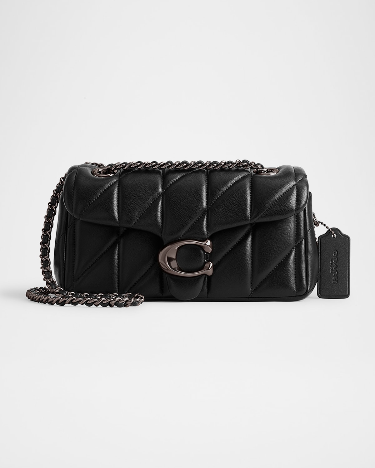 Tabby 20 Quilted Leather Shoulder Bag with Chain