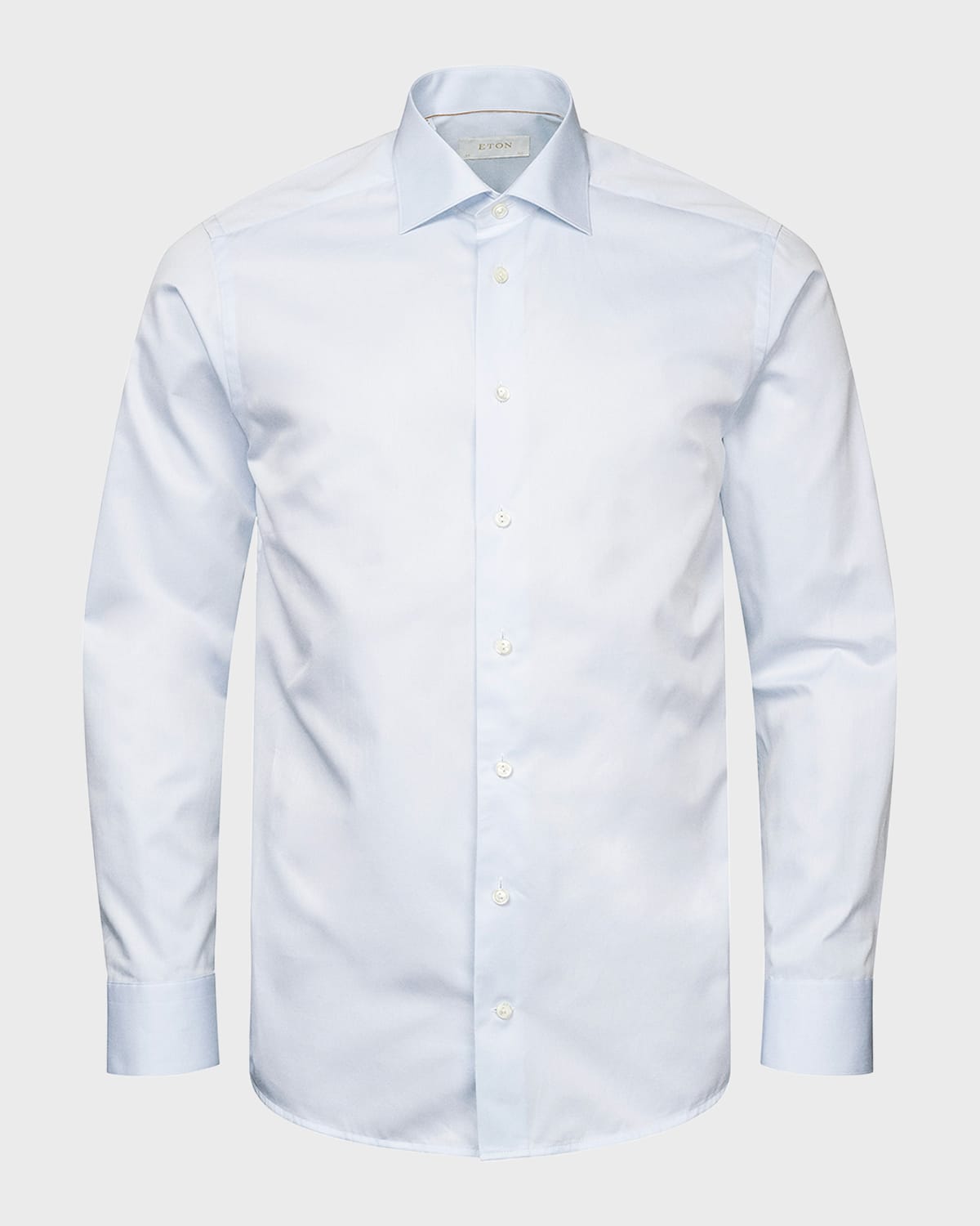 Eton Men's Contemporary Fit Elevated Twill Shirt In Blue