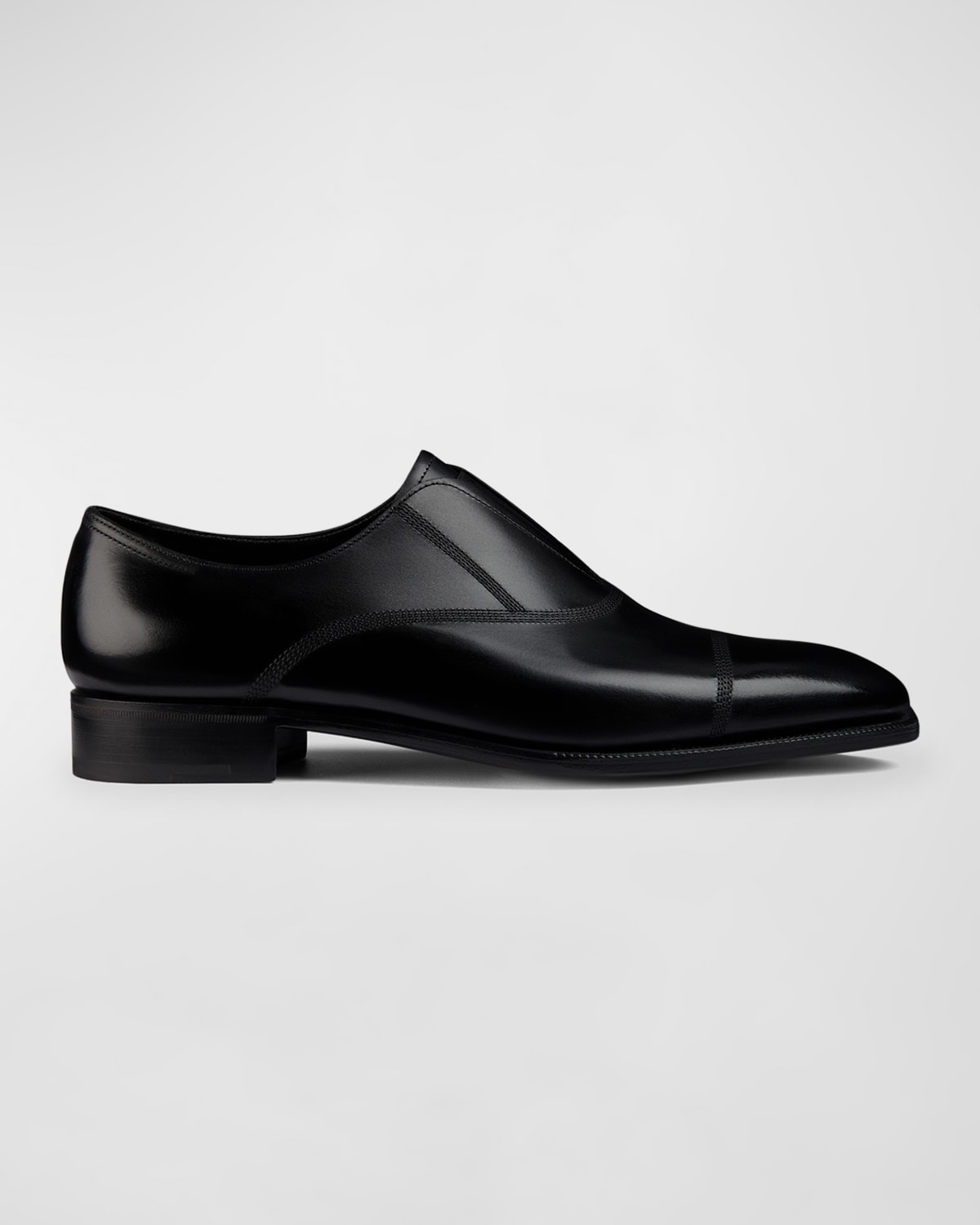 Men's Edgar Leather Oxford Derby Shoes with Shoe Tree