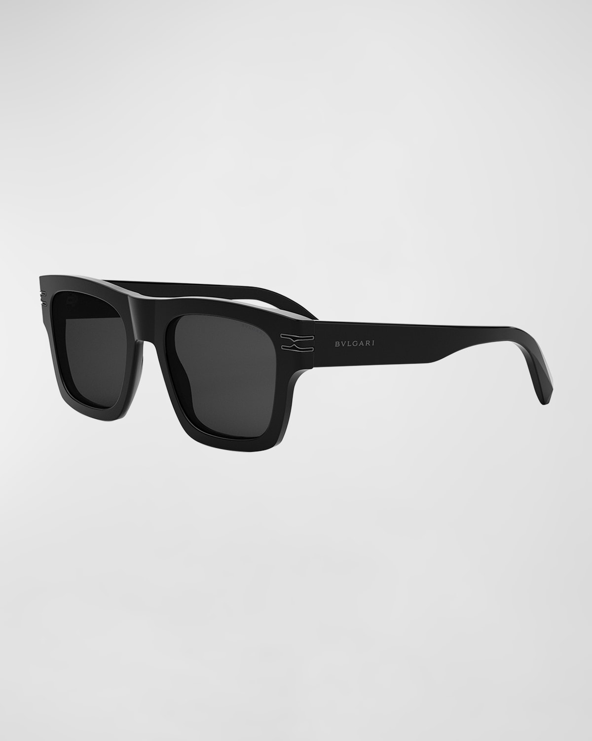 Bvlgari B.zero1 Geometric Sunglasses In Black