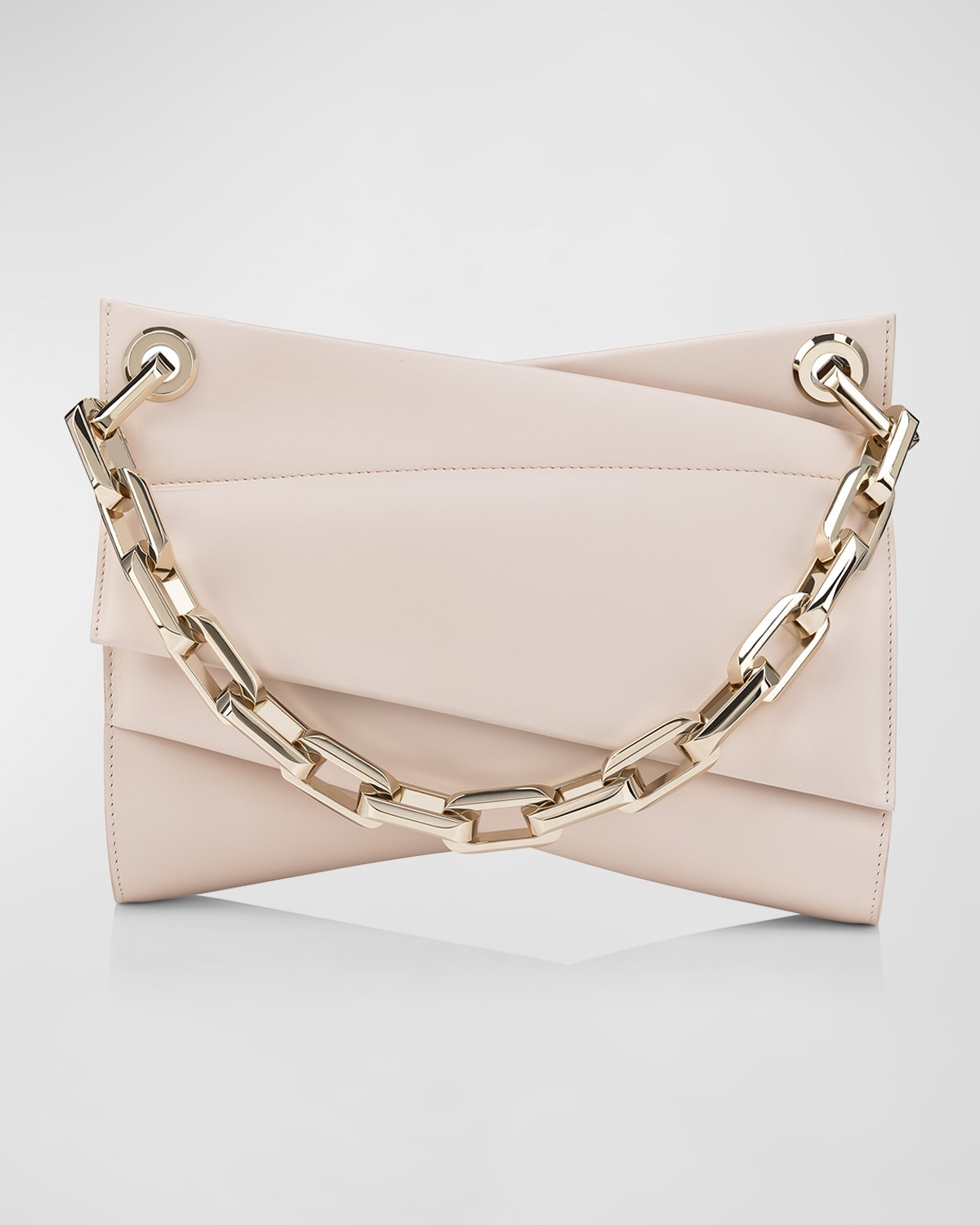 Loubitwist Chain Shoulder Bag in Leather