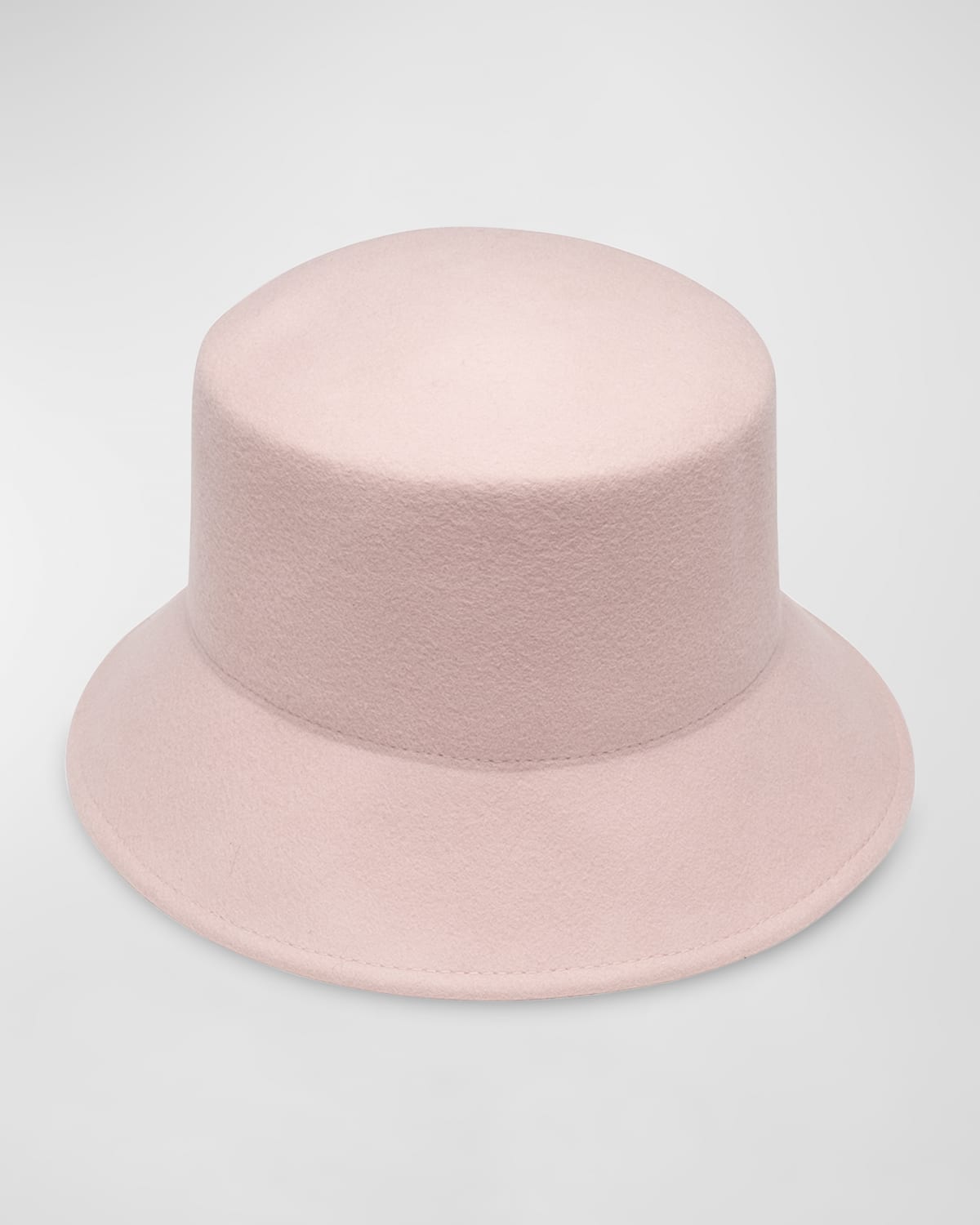 Shop Eugenia Kim Jonah Wool Bucket Hat In Pale Pink