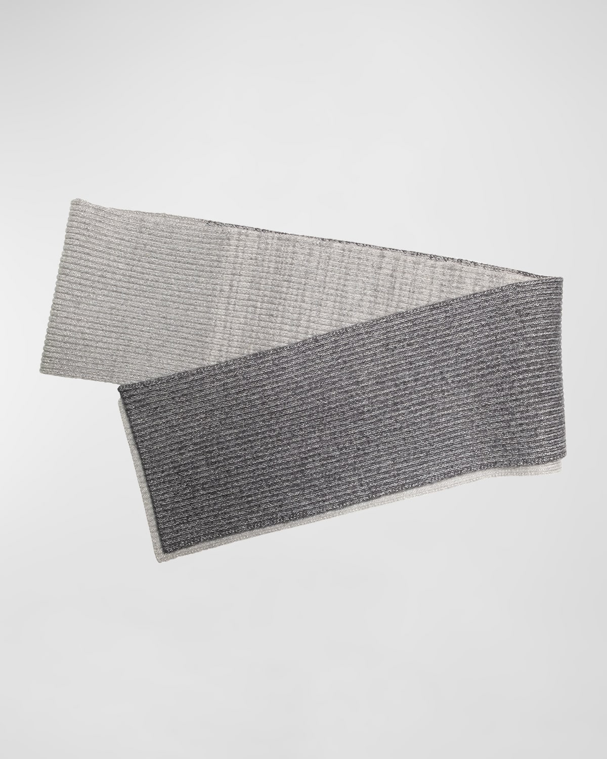 Shop Eugenia Kim Vail Ribbed Wool Scarf In Gray
