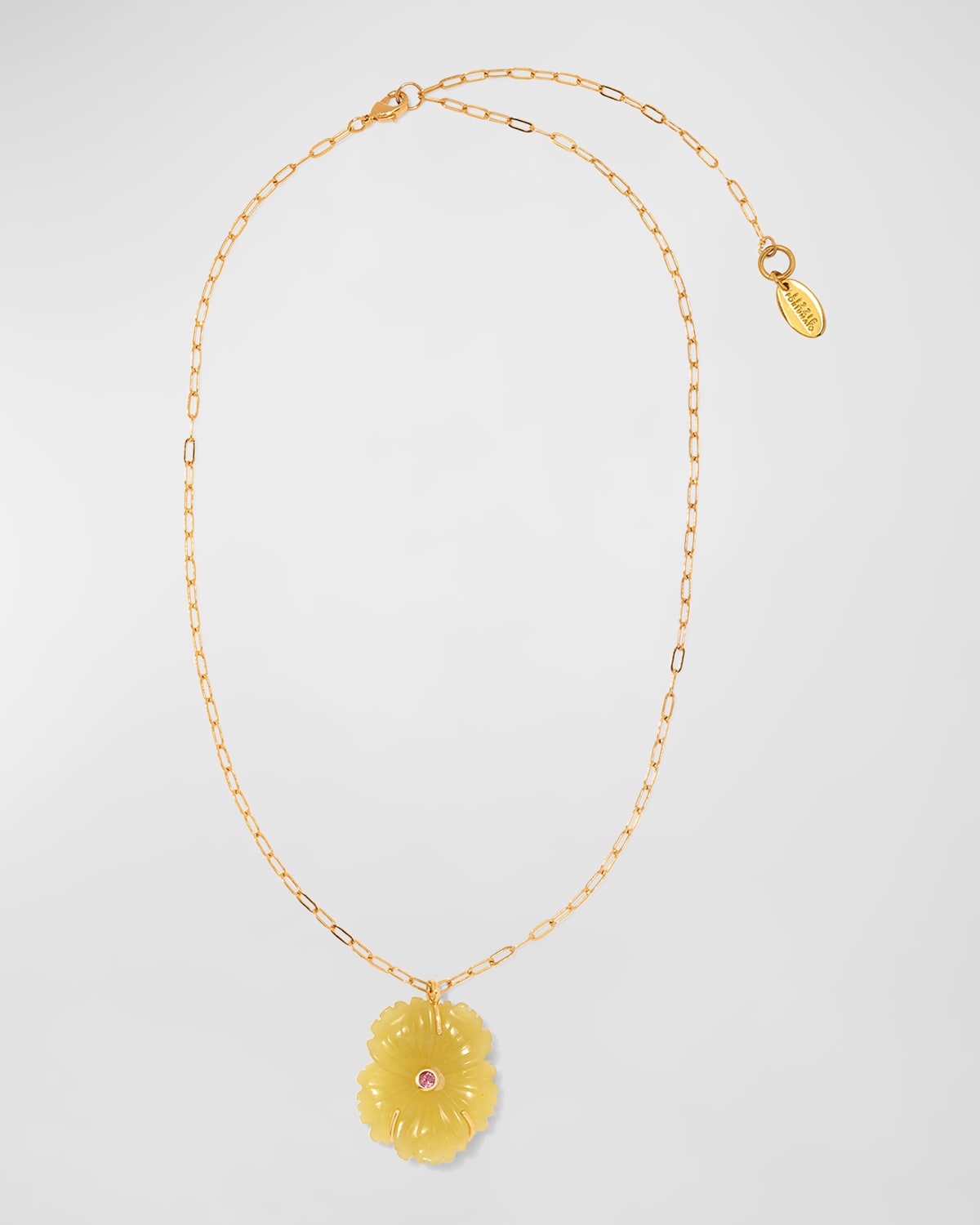 Lizzie Fortunato New Bloom Necklace In Canary In Gold