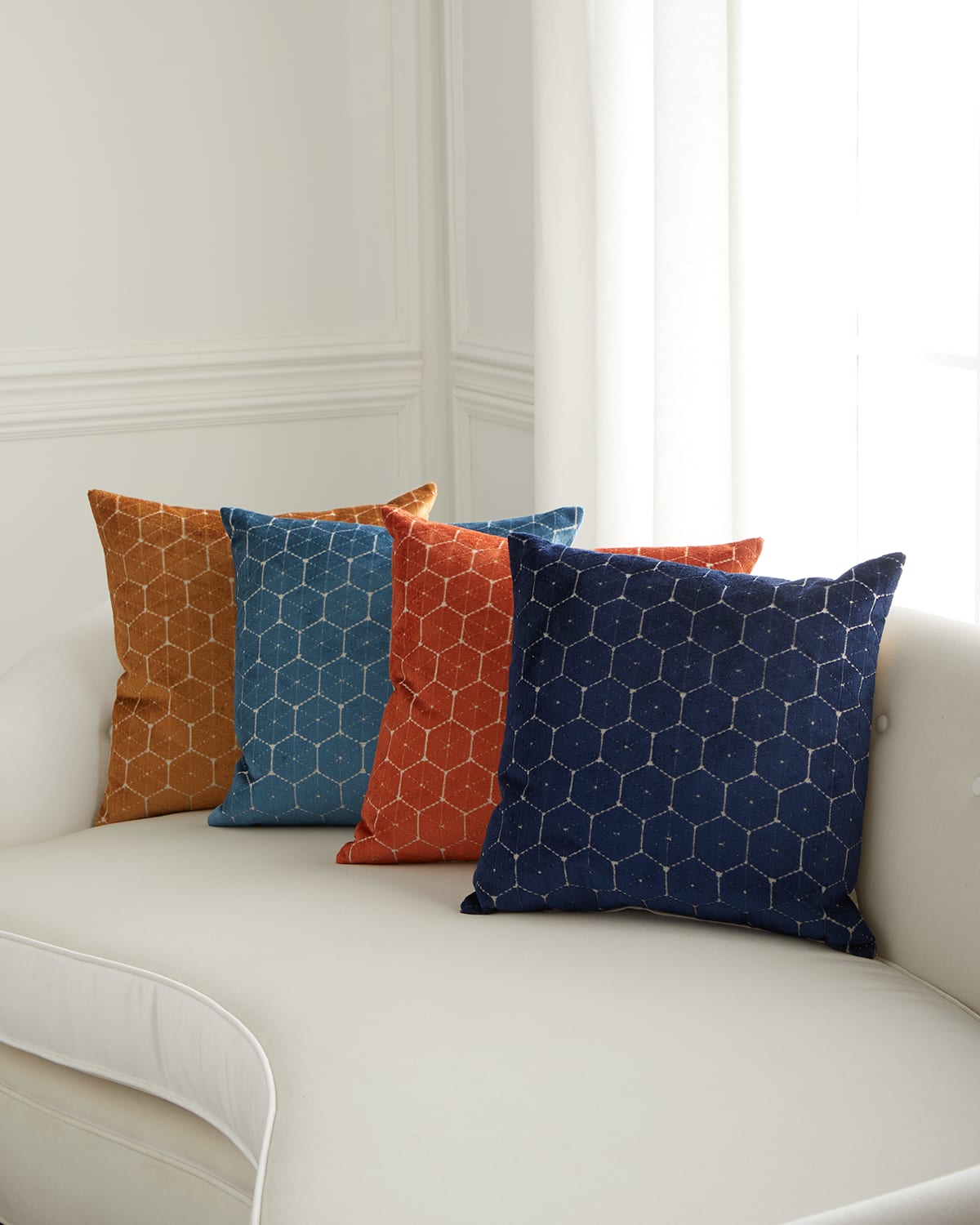 Shop Eastern Accents Wexler Decorative Pillow In Azure