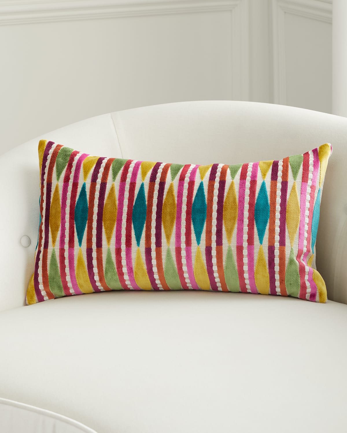 D.v. Kap Home Pizazz Lumbar Pillow, 14" X 24" In Multi
