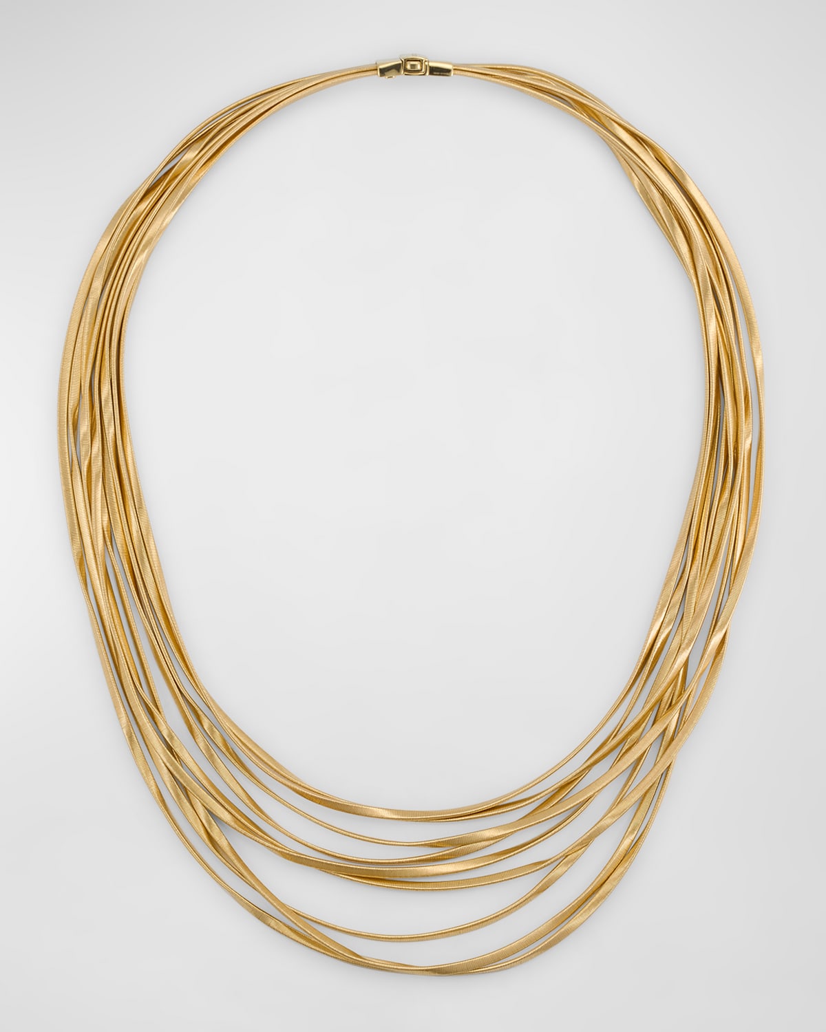 Marco Bicego 18k Yellow Gold Marrakech 9-strand Coil Necklace