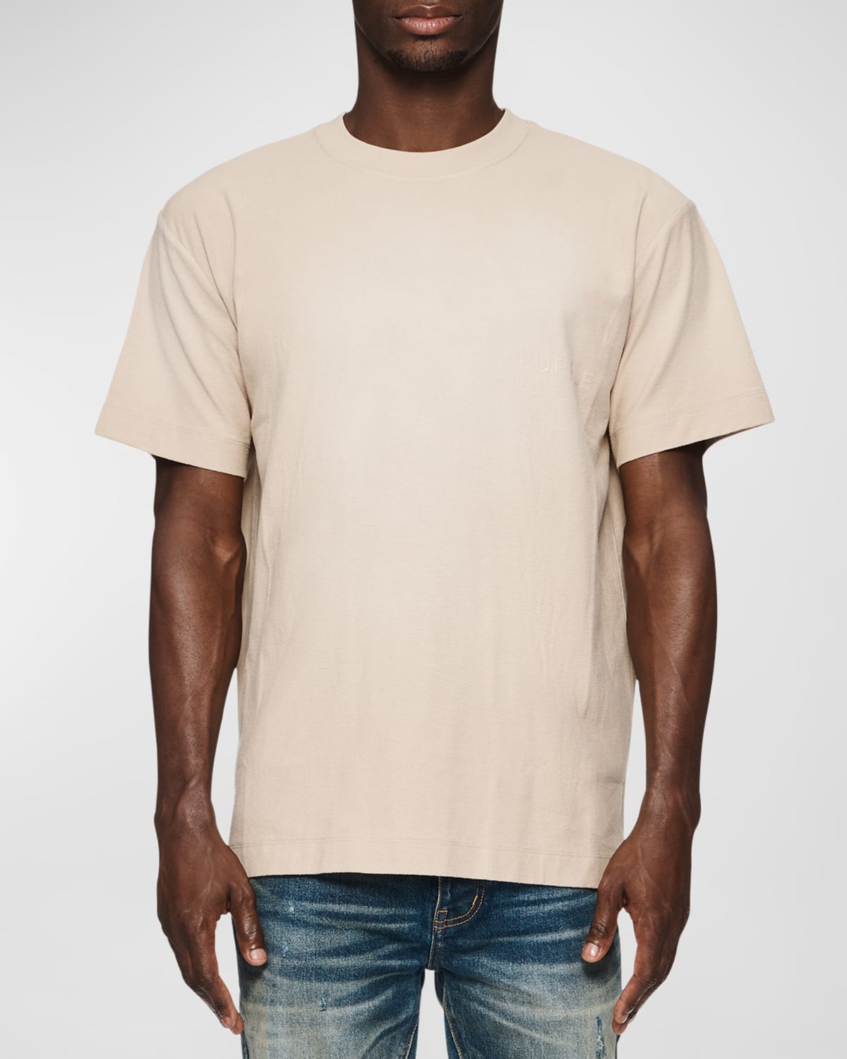 Men's Textured Jersey T-Shirt