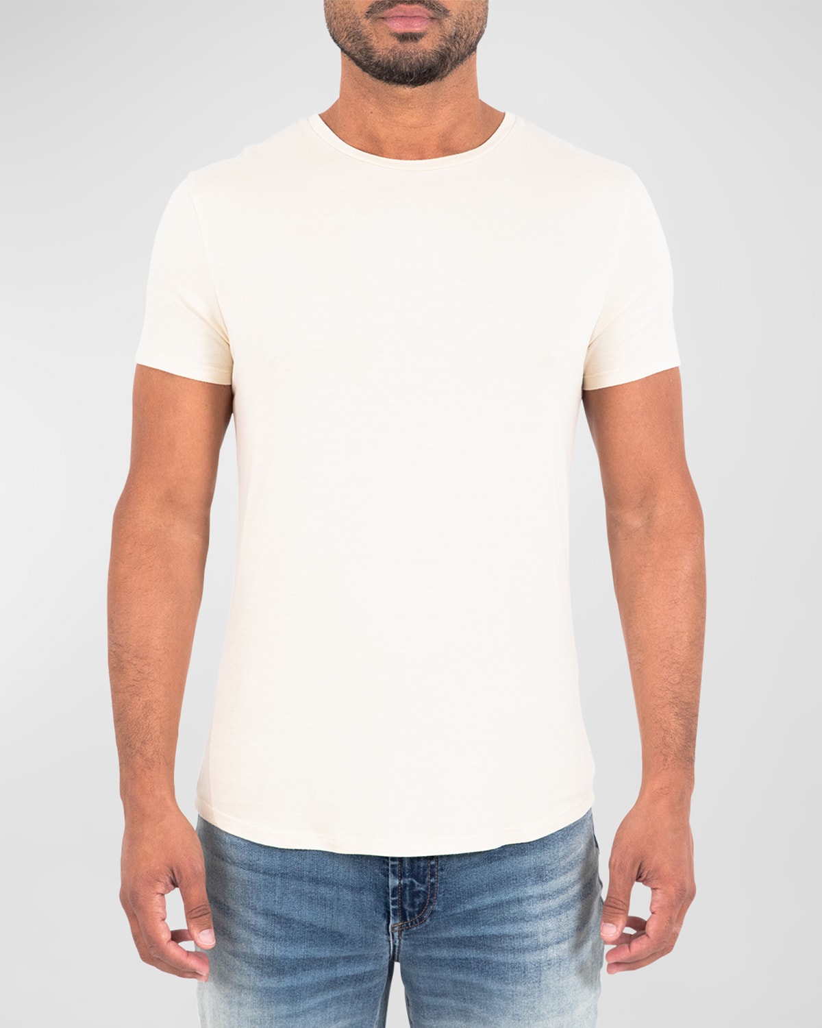 Shop Monfrere Men's Dann Slim T-shirt In Luxe Almond