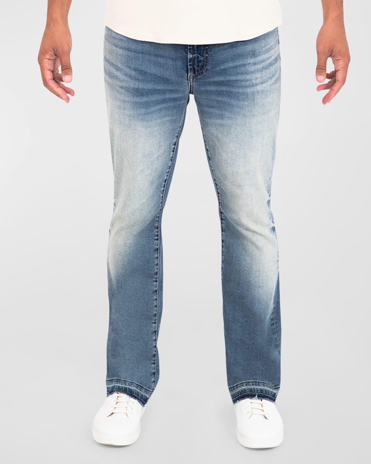 Shop Monfrere Men's Clint Bootcut Jeans In Houston