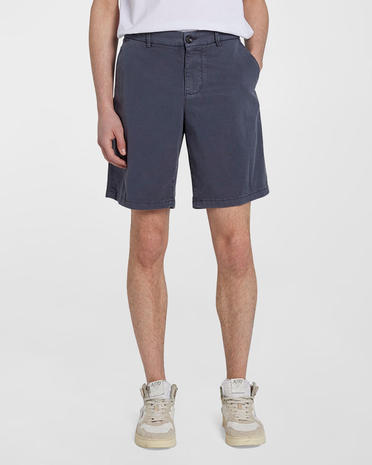 Shop 7 For All Mankind Men's Slimmy Chino Shorts In Twilight Blue