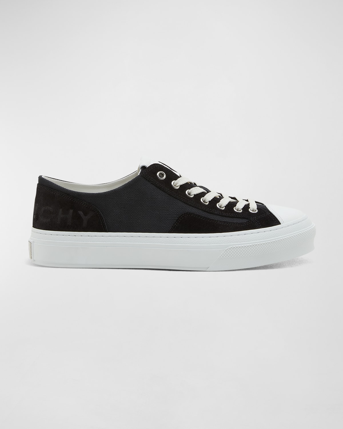 Givenchy Baskets City Canvas Sneaker In Black