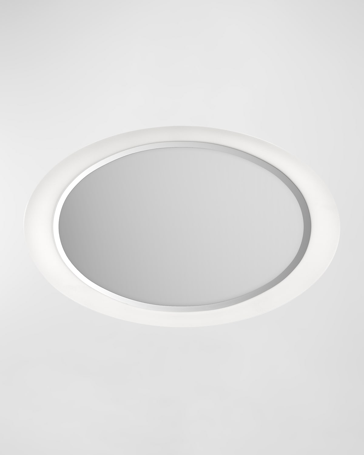 Casa Ispirata Visage Oval Mirror, 54" In White