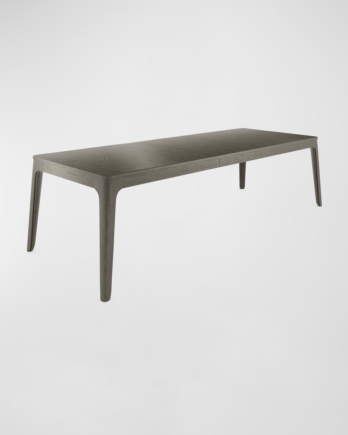 Casa Ispirata Madras 88" Dining Table With Leaf In Gray