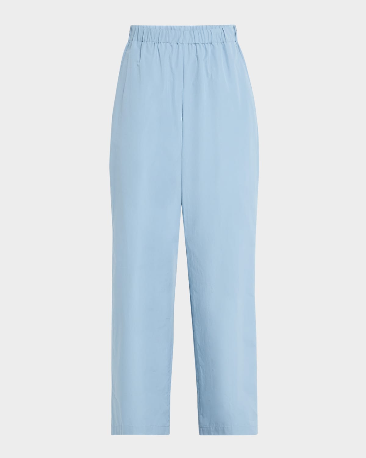 Riverside Wide-Leg Organic Cotton Poplin Pants