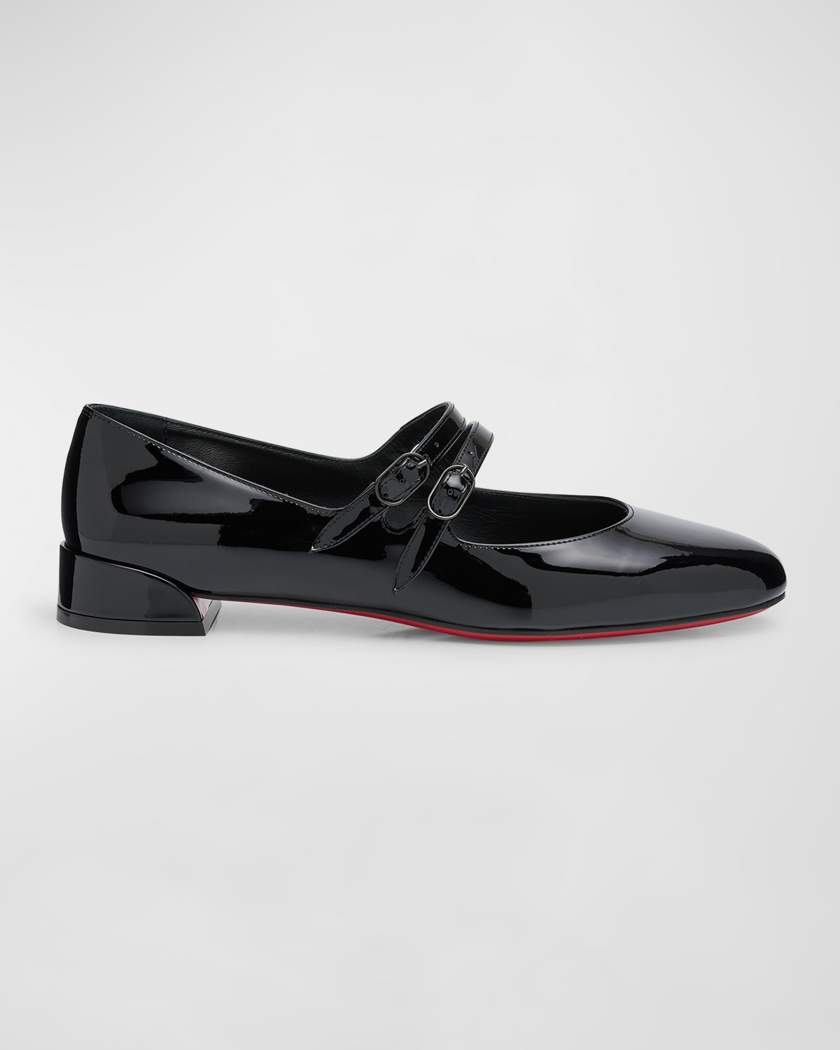 Christian Louboutin Flats In Black