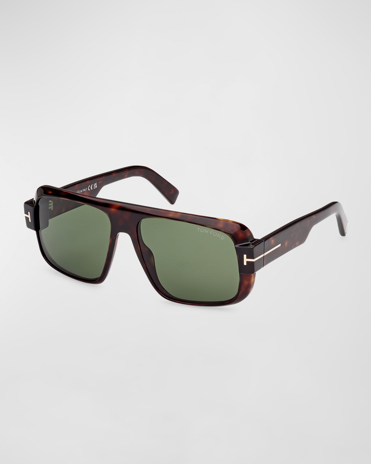 Men's Turner Acetate Rectangle Sunglasses