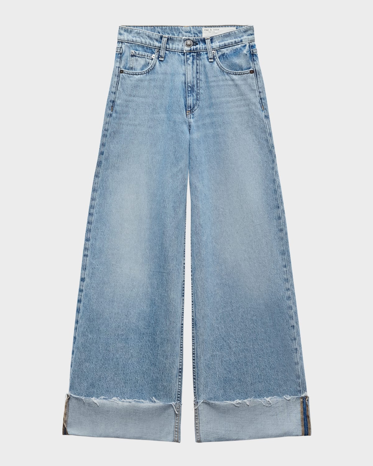 Shop Rag & Bone Sofie High-stretch Ankle Jeans With Cuff In Mari