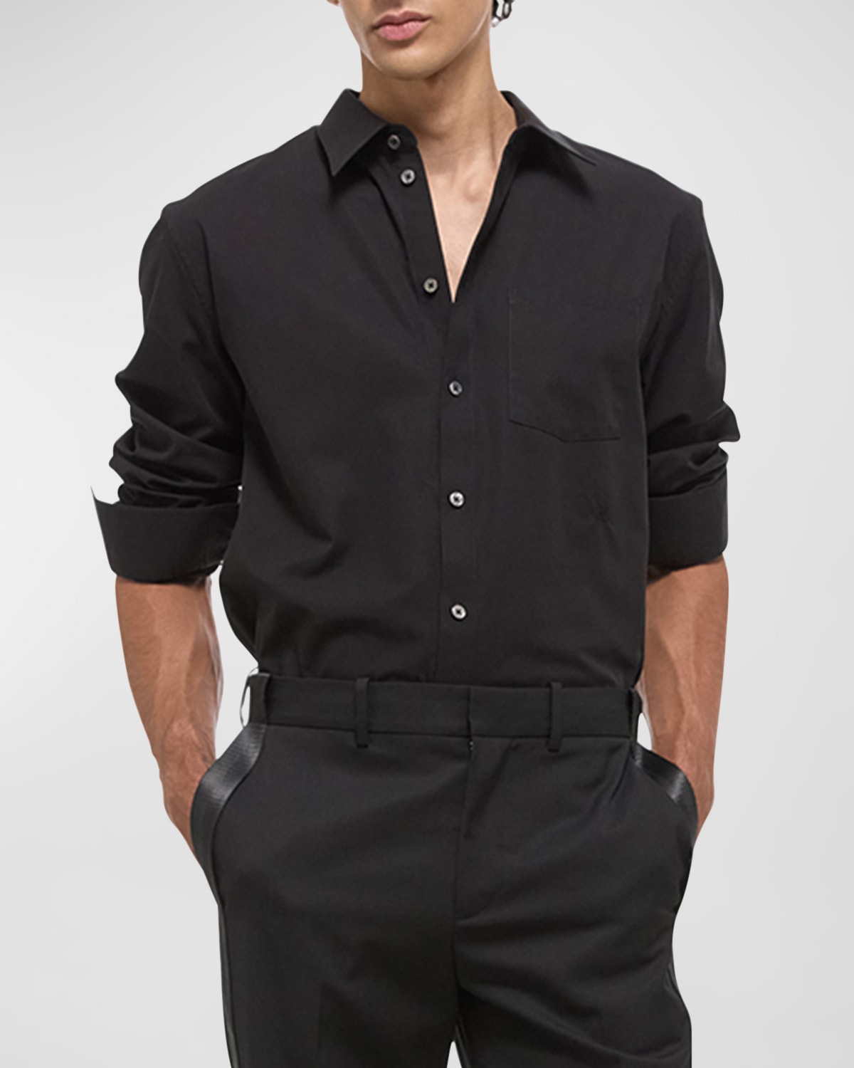 Men's Classic Button-Down Soft Cotton Shirt