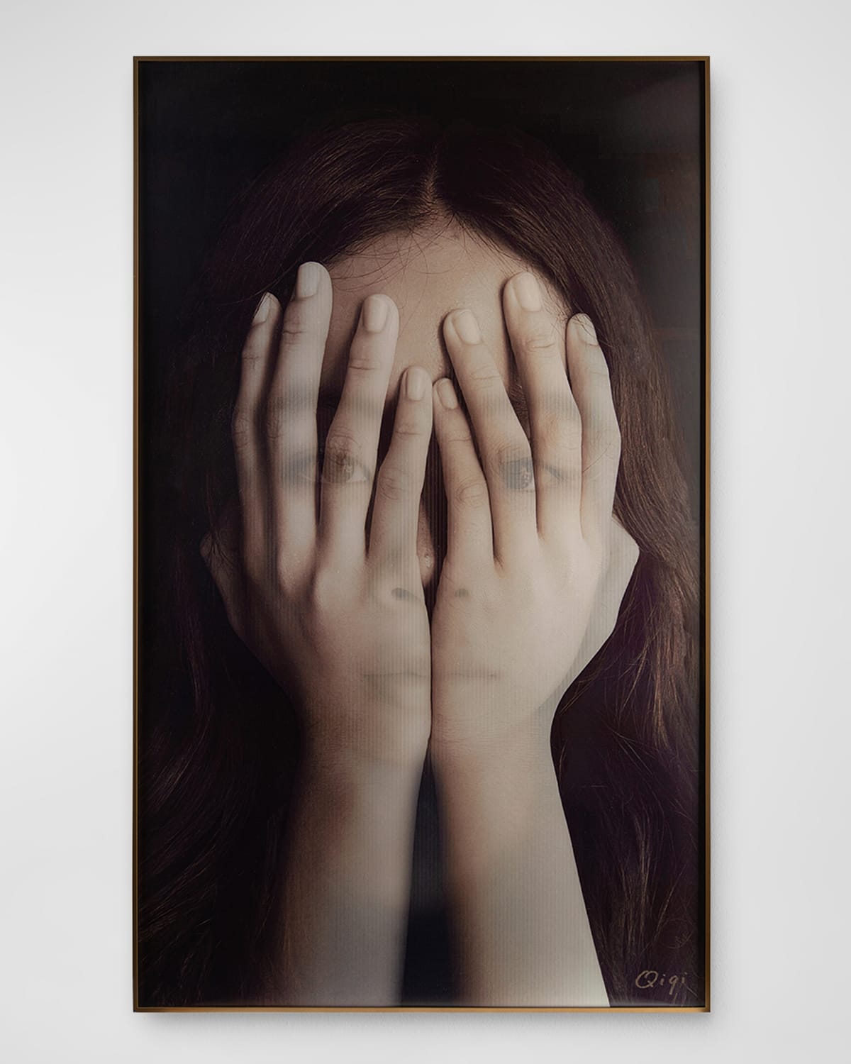 John-richard Collection Transparency Original Wall Art By Tony Fey In White