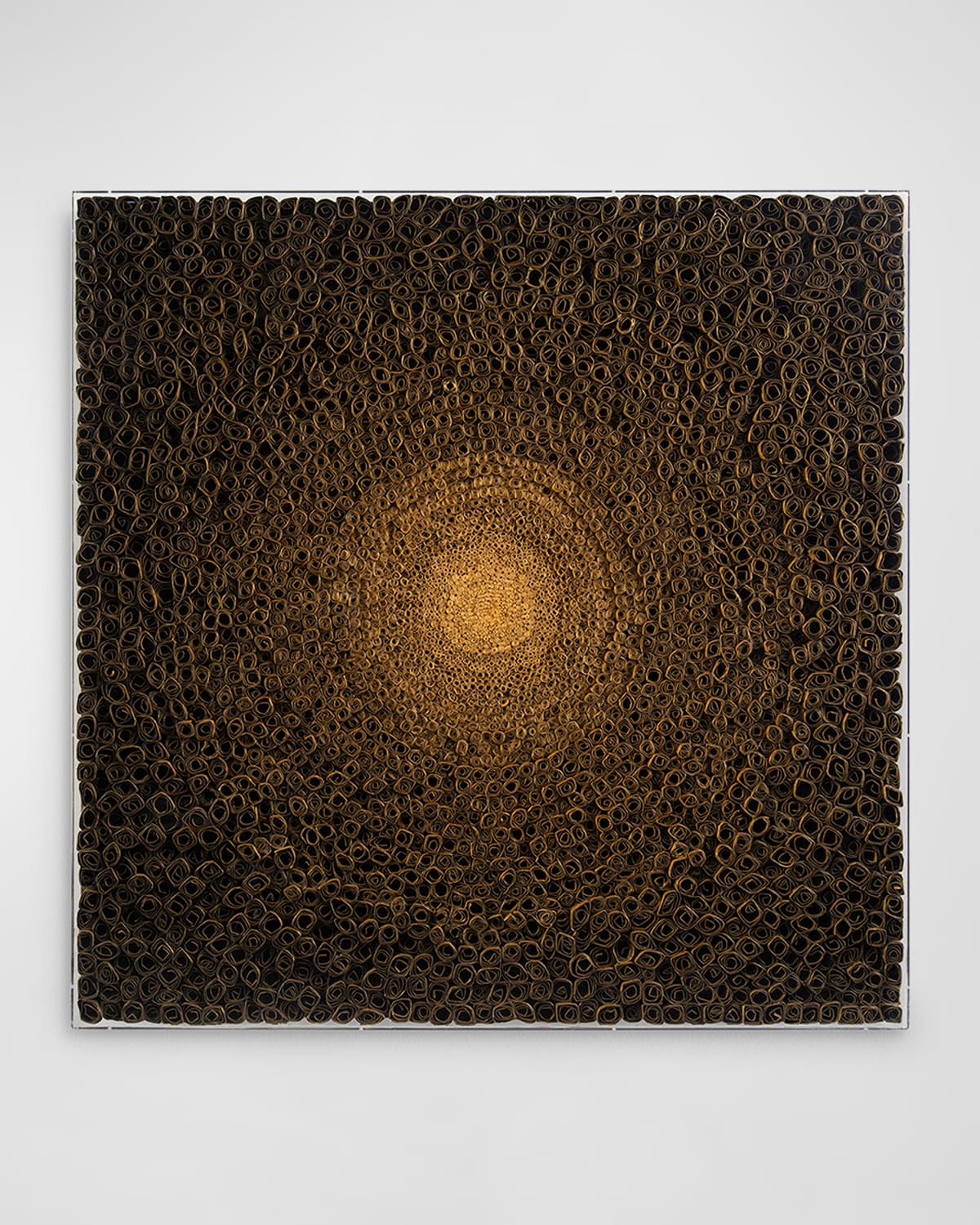 Shop John-richard Collection Cosmic Radiance Original Wall Art By Tony Fey In Gold