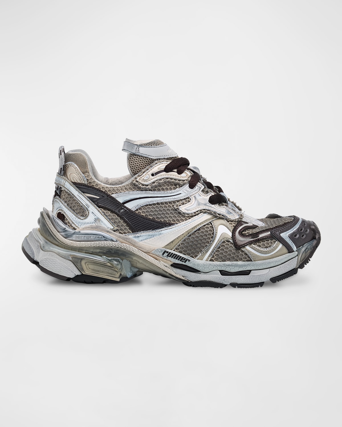 Balenciaga mixed media trainer sneaker discount