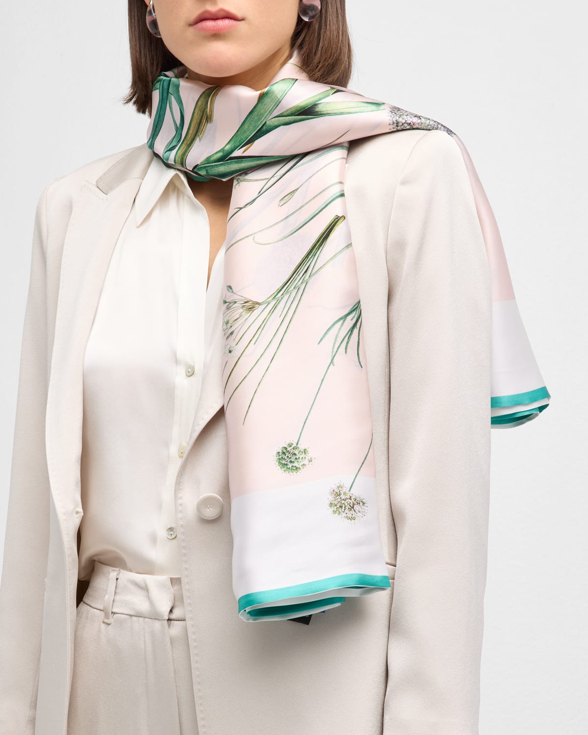 Vivienne Double-Sided Silk Scarf