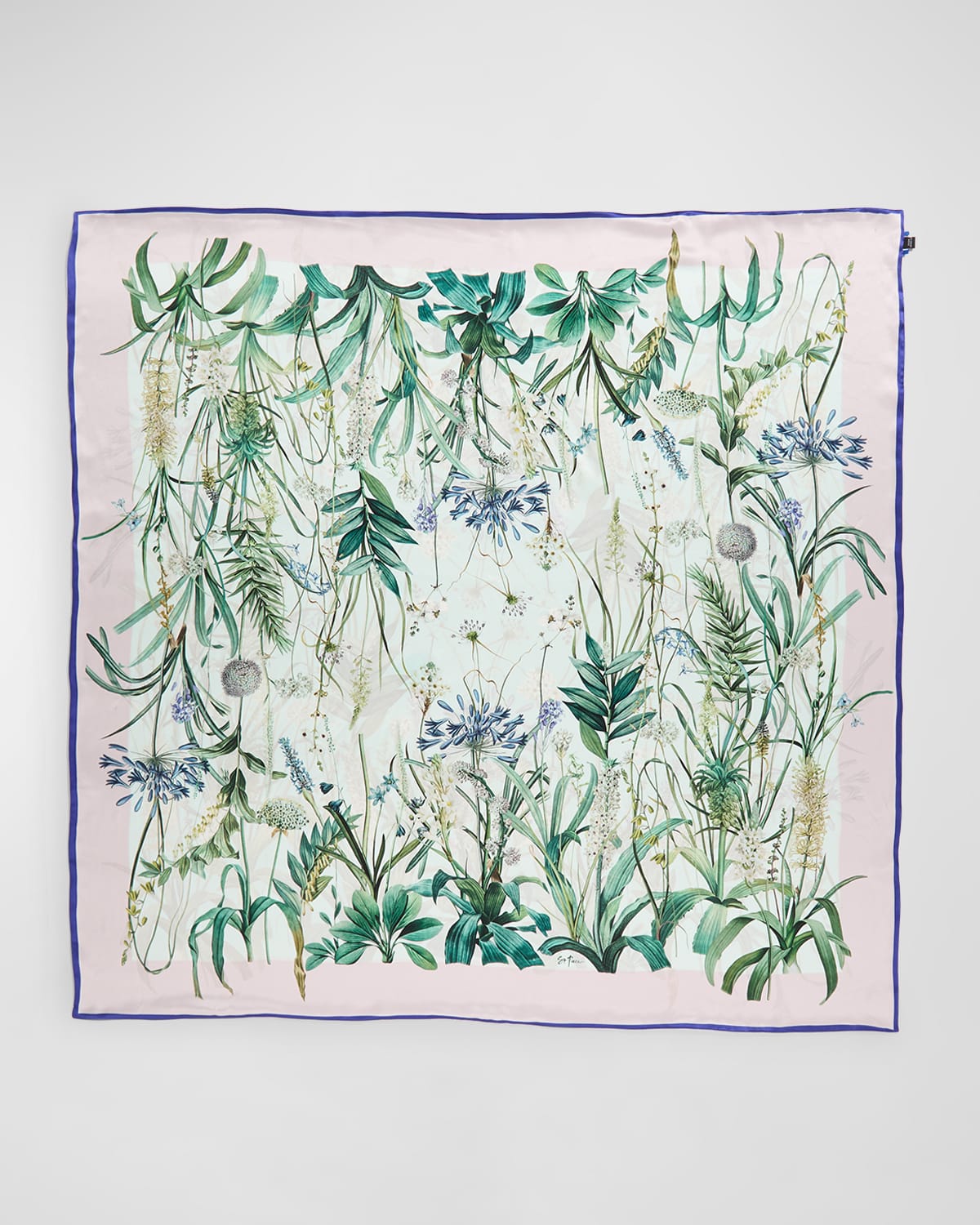 Vanessa Double-Sided Silk Scarf