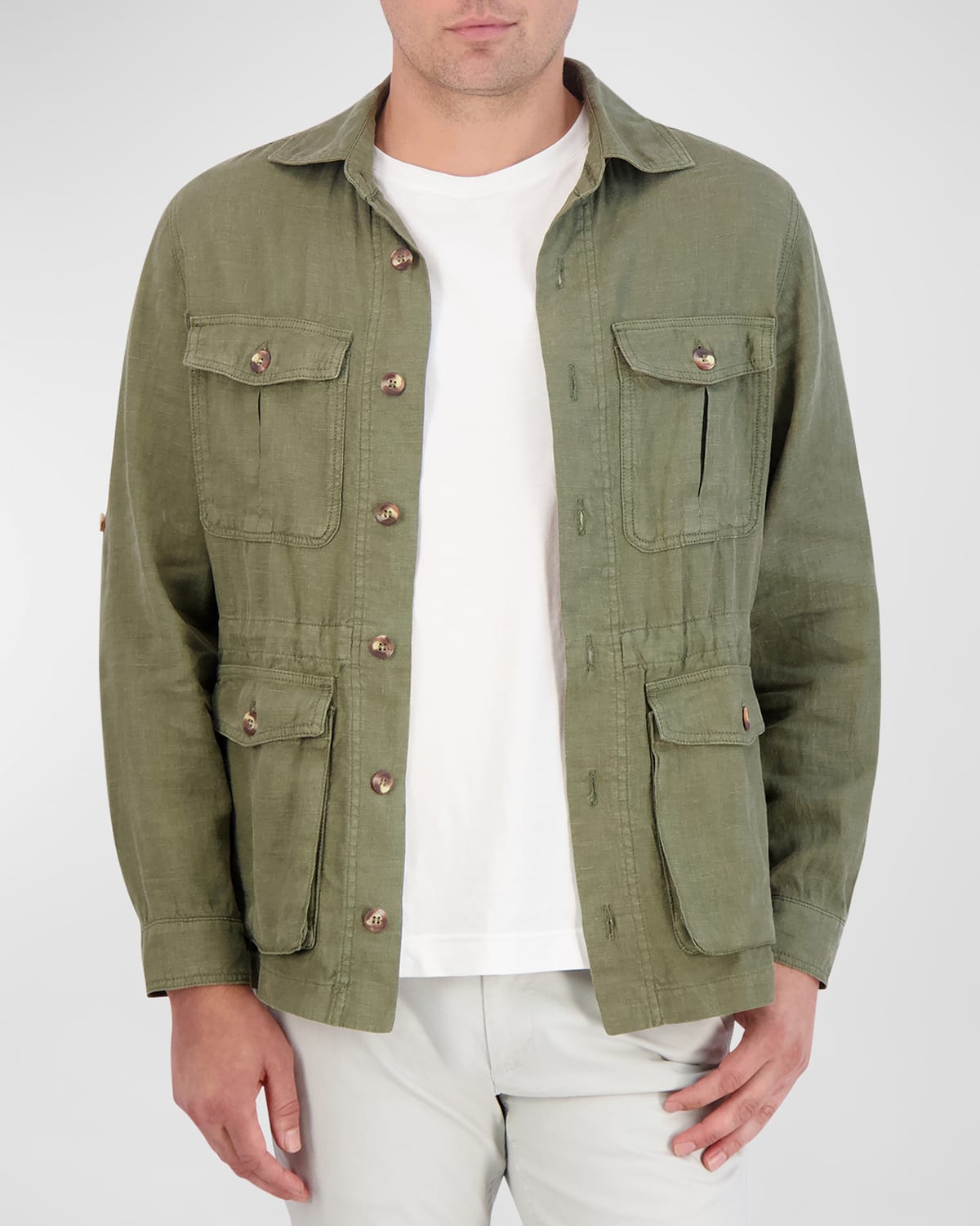 Men's Weston Linen Sahara Jacket