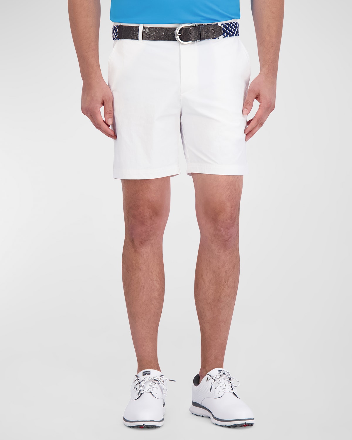 Men's Aster Stretch Flat-Front Shorts