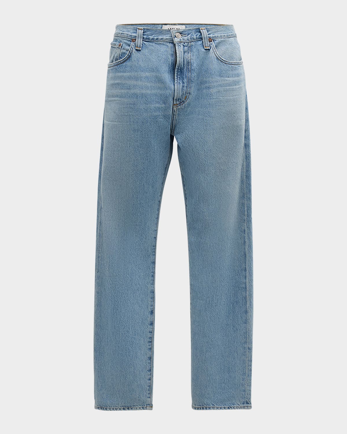 Shop Agolde Men's Curtis Tapered Jeans In Conflict (vint