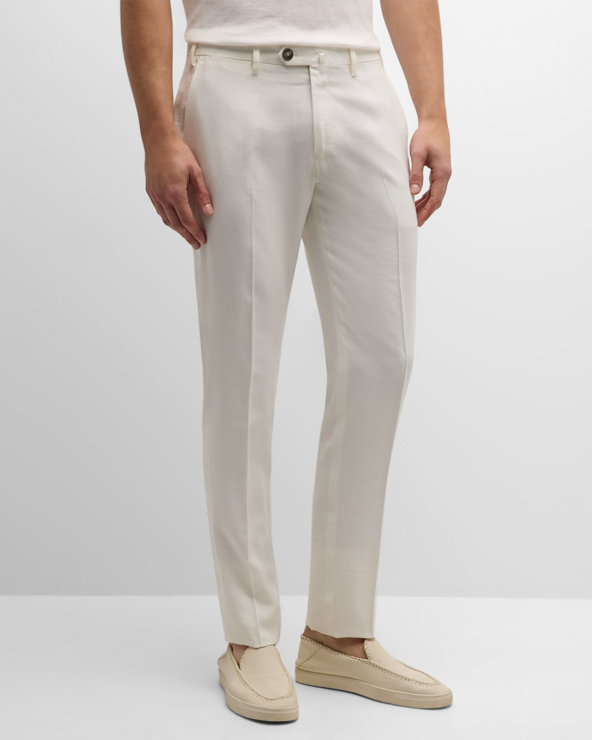 Shop Emporio Armani Men's Suit Separate Pants In Multi