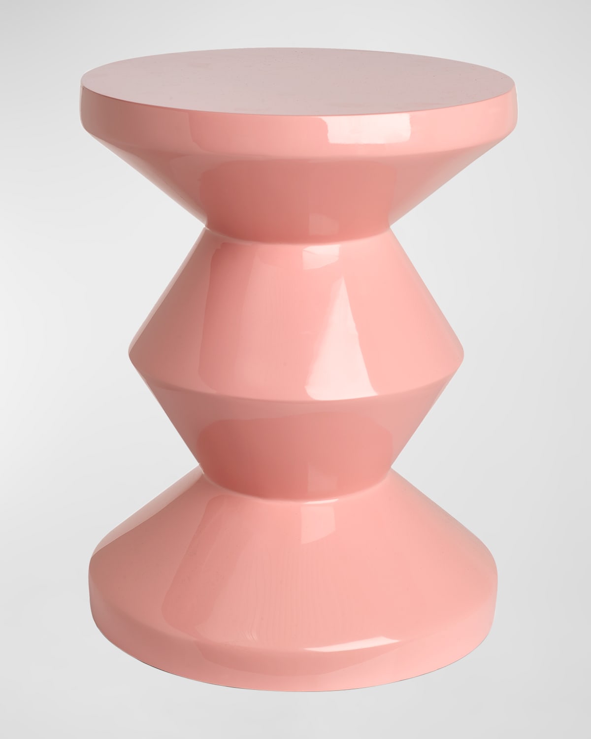 Polspotten Zig Zag Stool In Pink