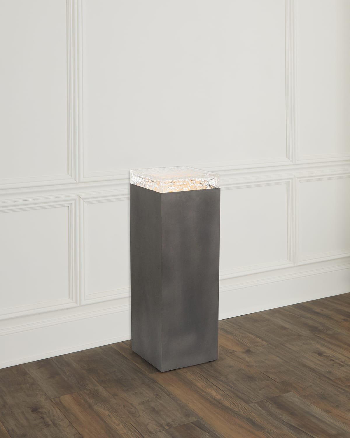 John-richard Collection Edda Pedestal Iv In Gunmetal