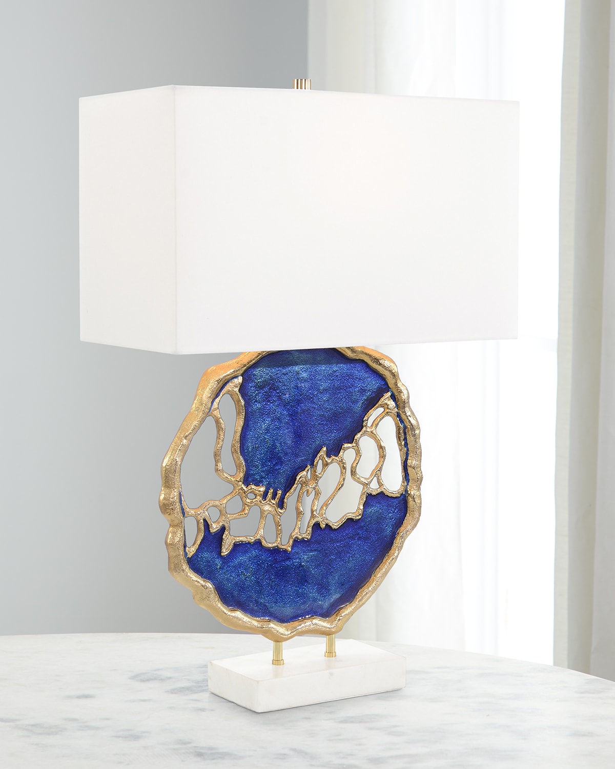 John-richard Collection Fondere 31" Table Lamp In White