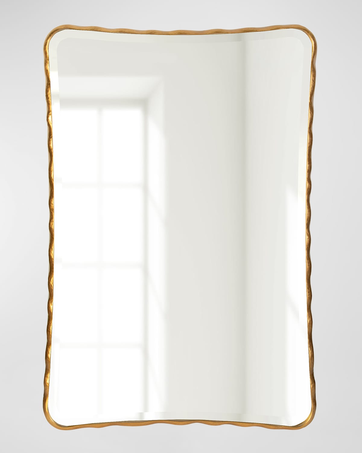 John-richard Collection Rolling Ridge 60" Wall Mirror In Gold