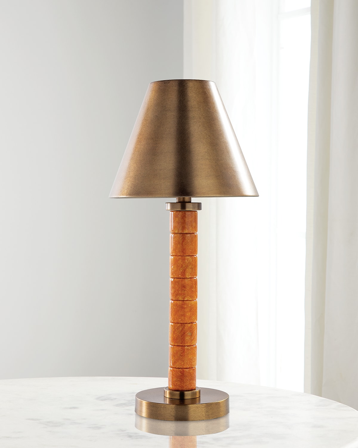 Port 68 Jade Garden Accent Lamp In Gold