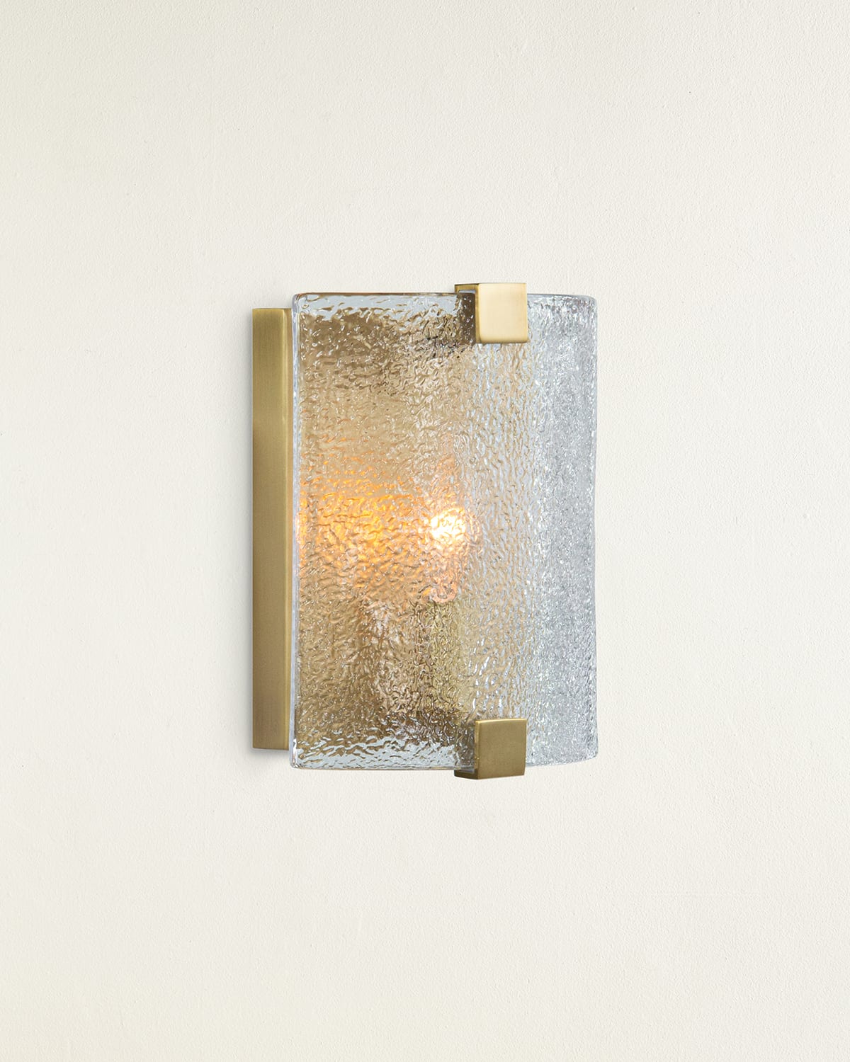 Shop John-richard Collection Claritas Wall Sconce In Gold