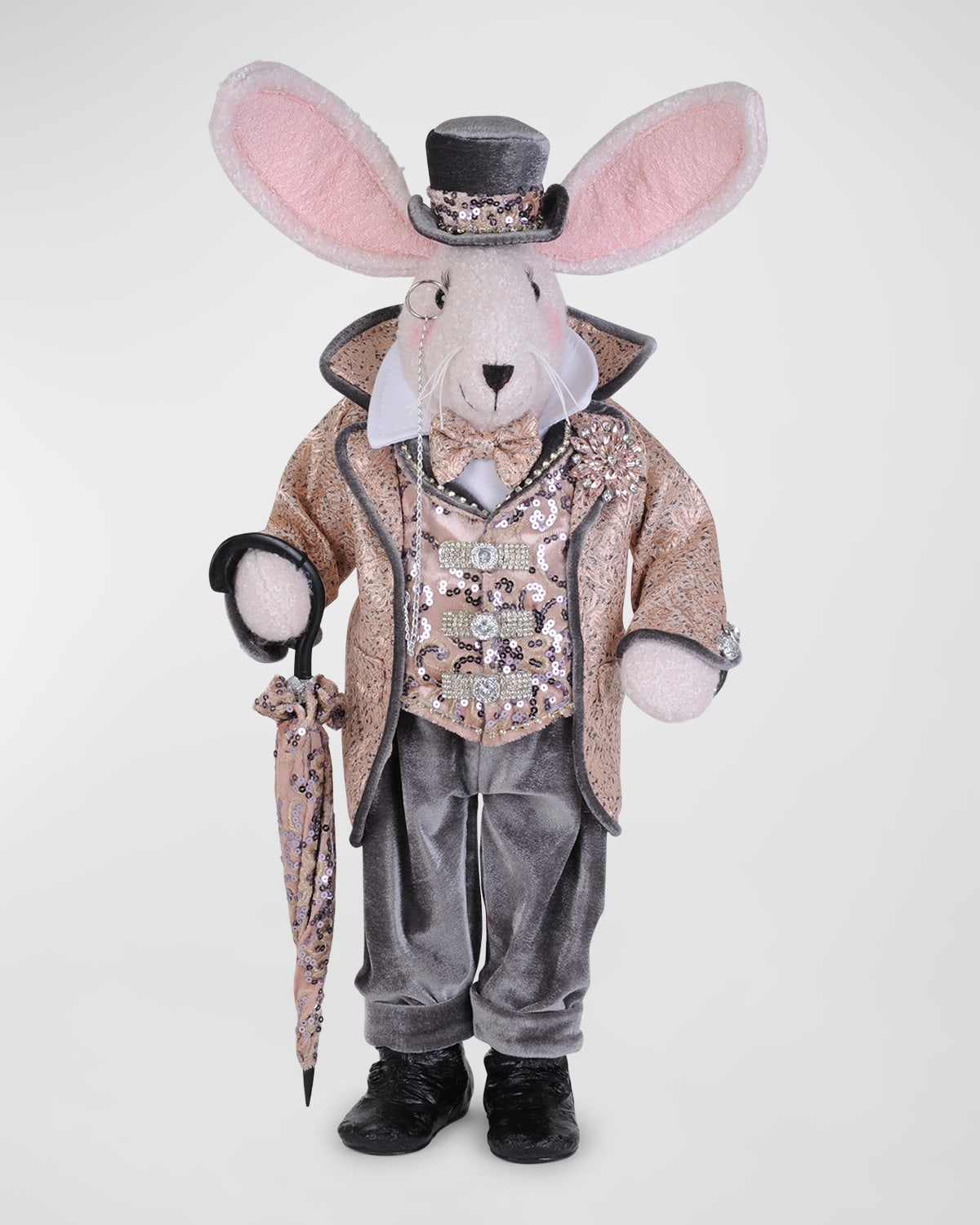 Karen Didion Originals Fred Boy Bunny Easter Figurine In Multi