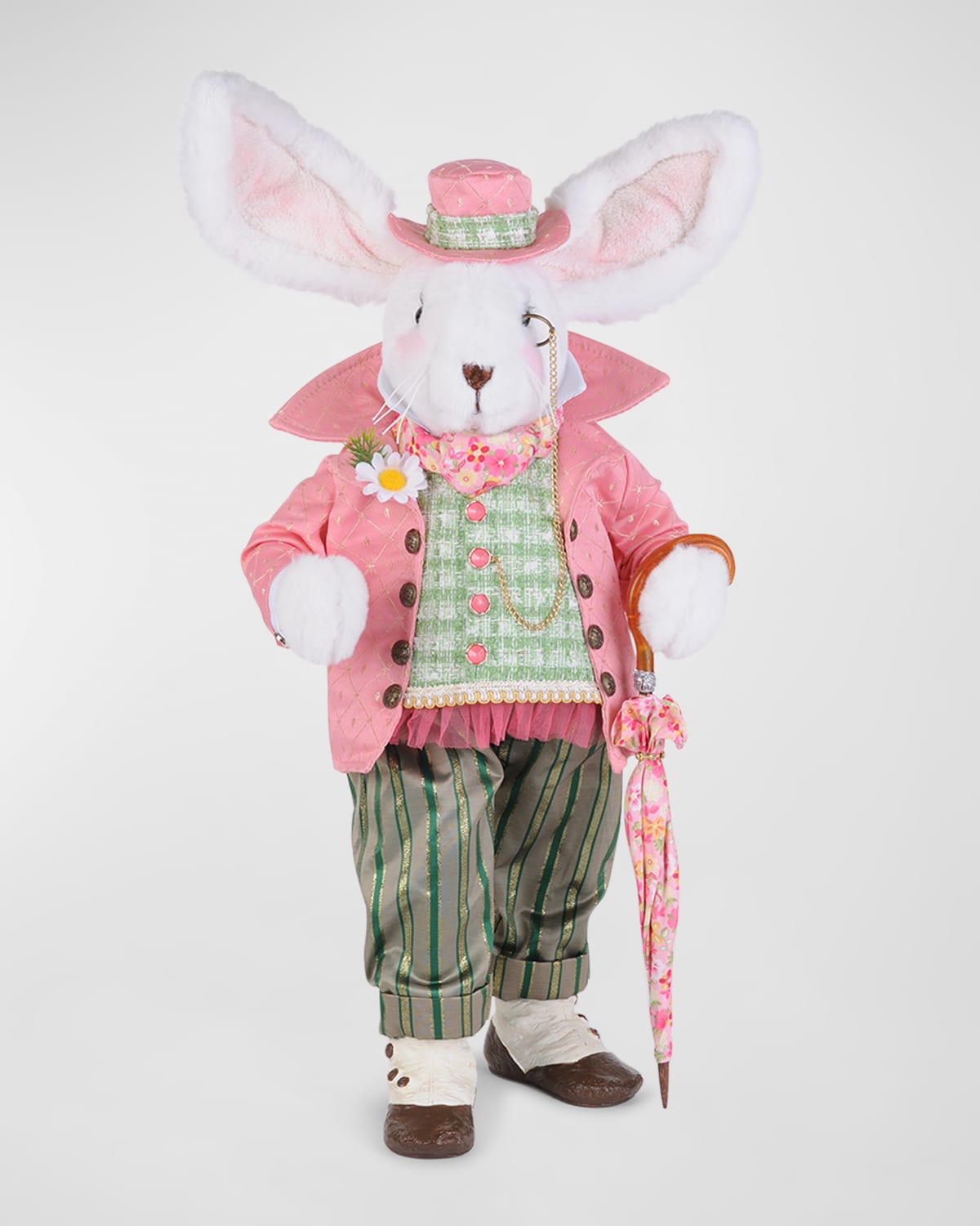 Karen Didion Originals Max Boy Bunny Easter Figurine In Multi