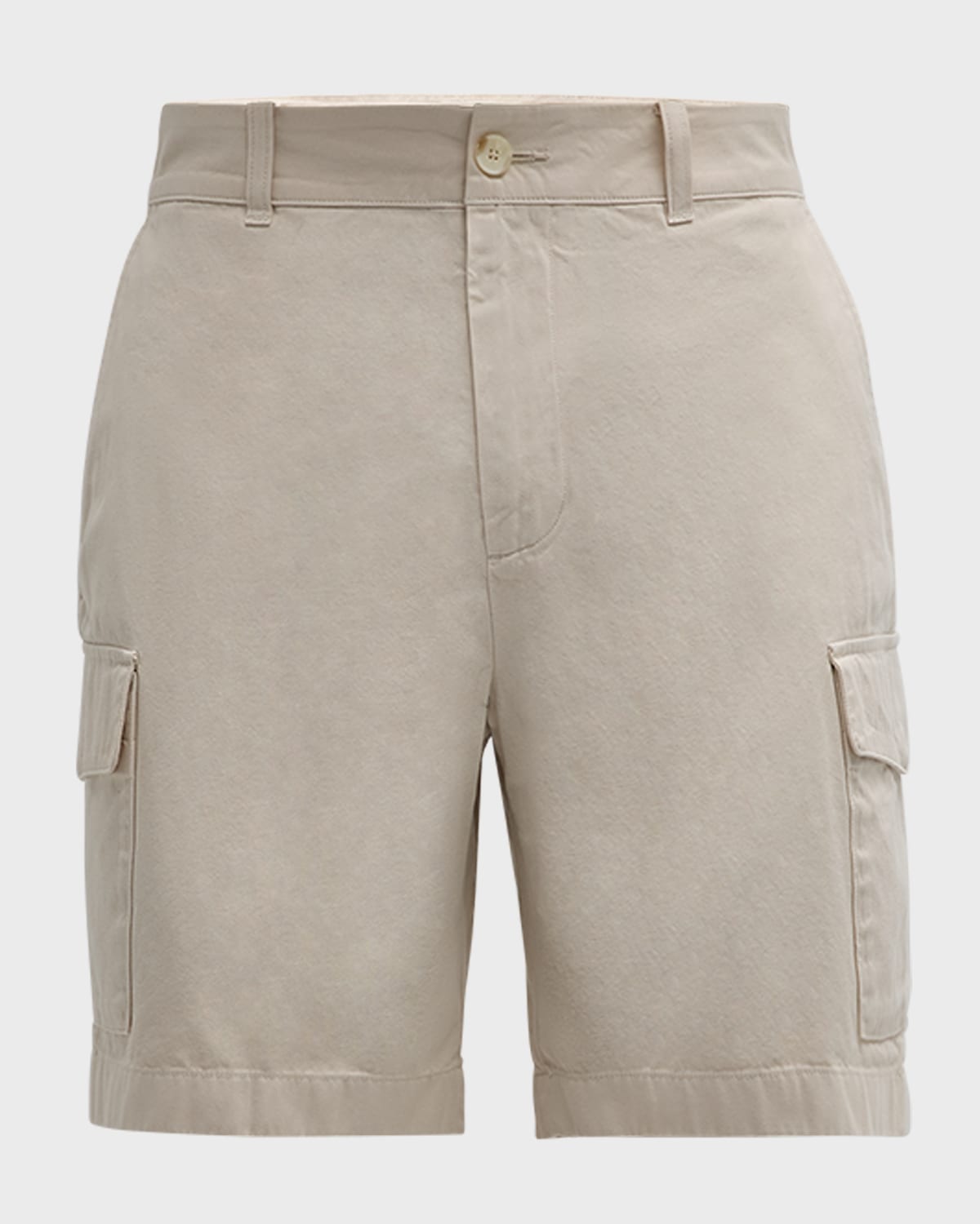 Men's Garment-Dyed Twill Cargo Shorts