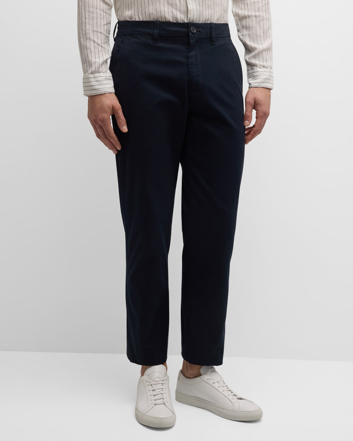 Shop Vince Men's Relaxed Chino Pants In Coastal