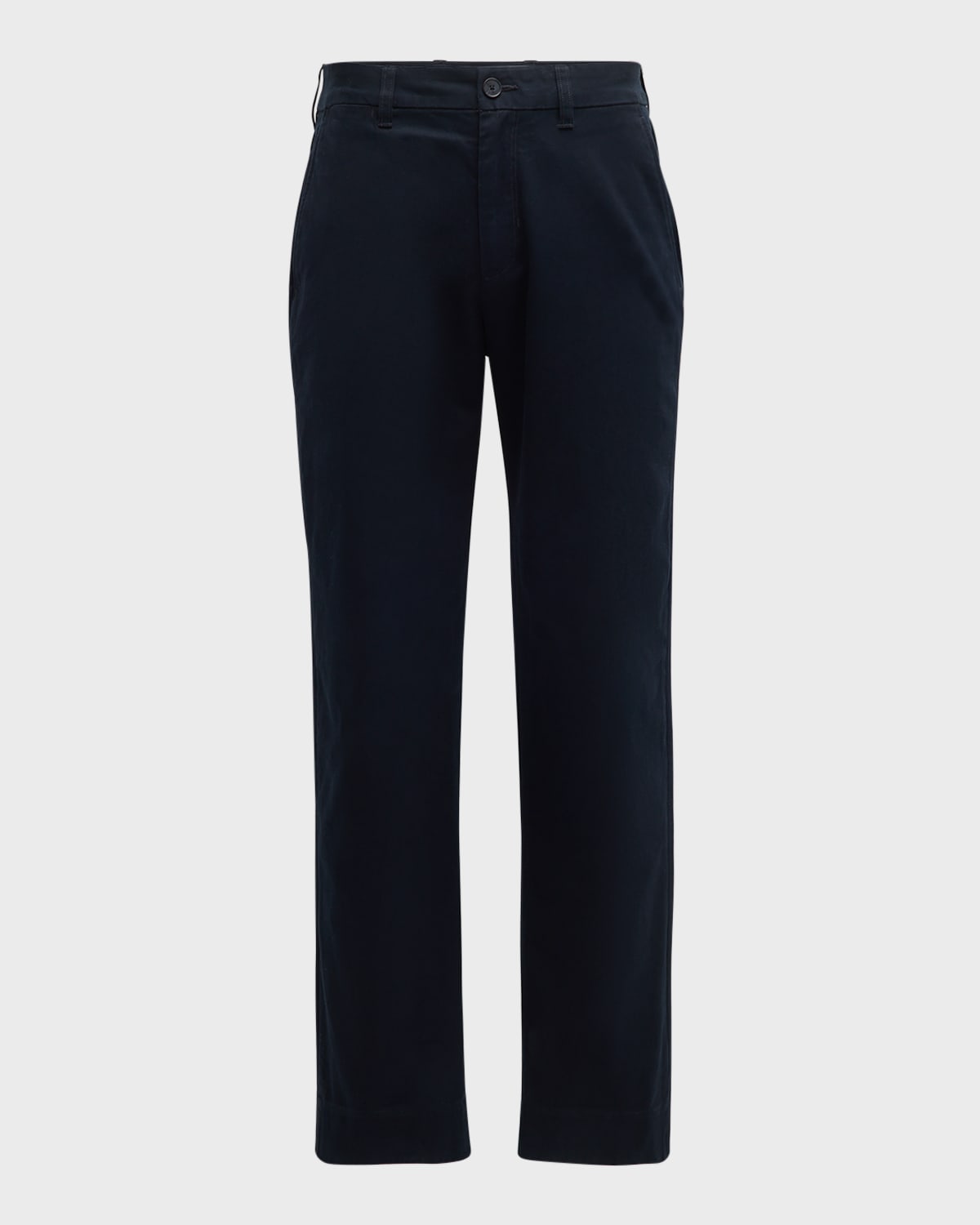 Vince Relaxed Cotton Chino Pants In Coastal
