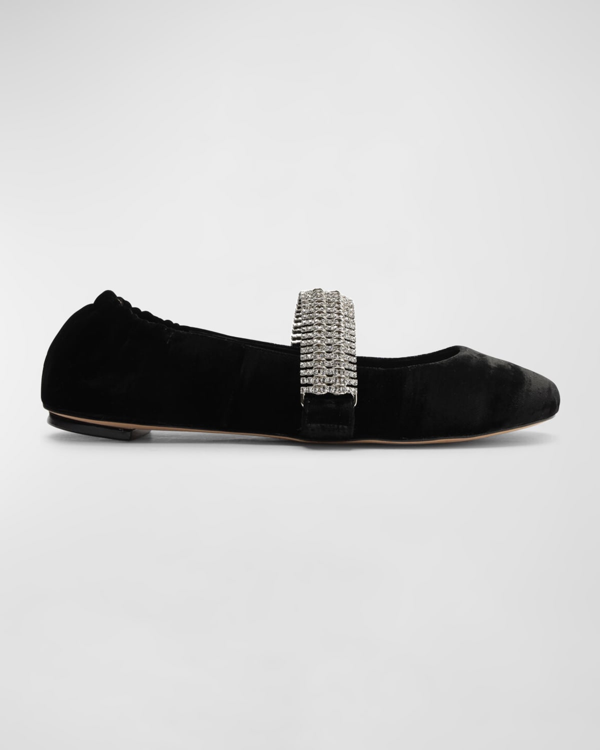 Alexandre Birman Camila Ballerina Flats Black 38 In Black