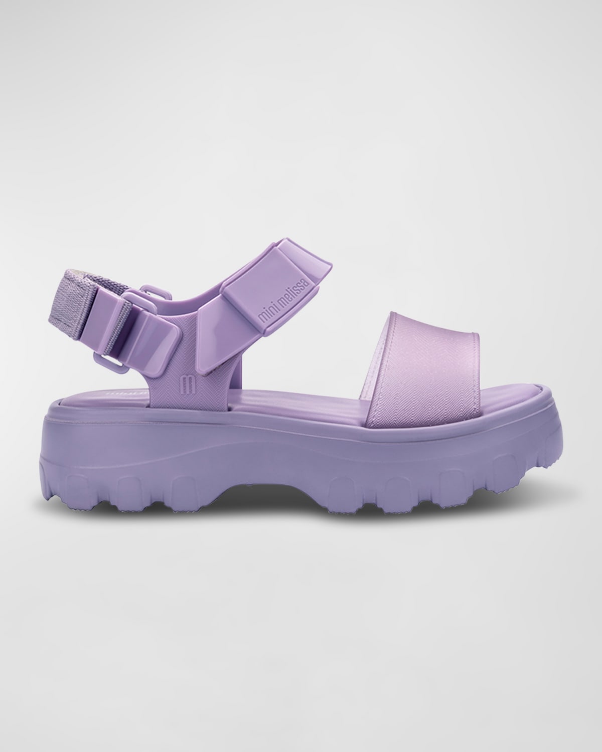 Shop Melissa Girl's Kick Off Platform Sandals, Baby/toddler/kids In Purple