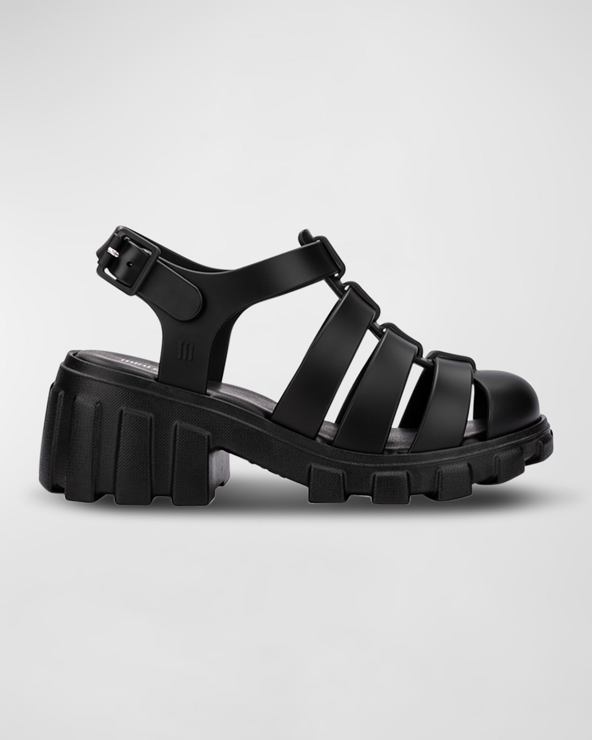 Shop Melissa Girl's Megan Platform Sandals, Baby/toddler/kids In Black