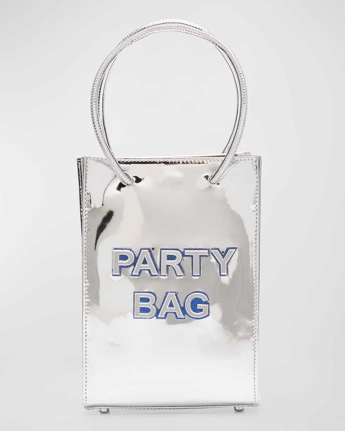 Micro Party Metallic Tote Bag