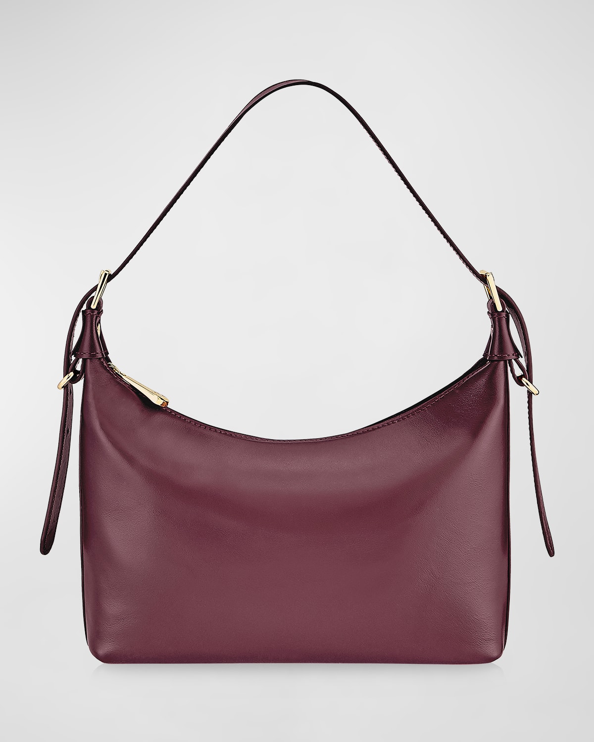 Blake Zip Leather Shoulder Bag