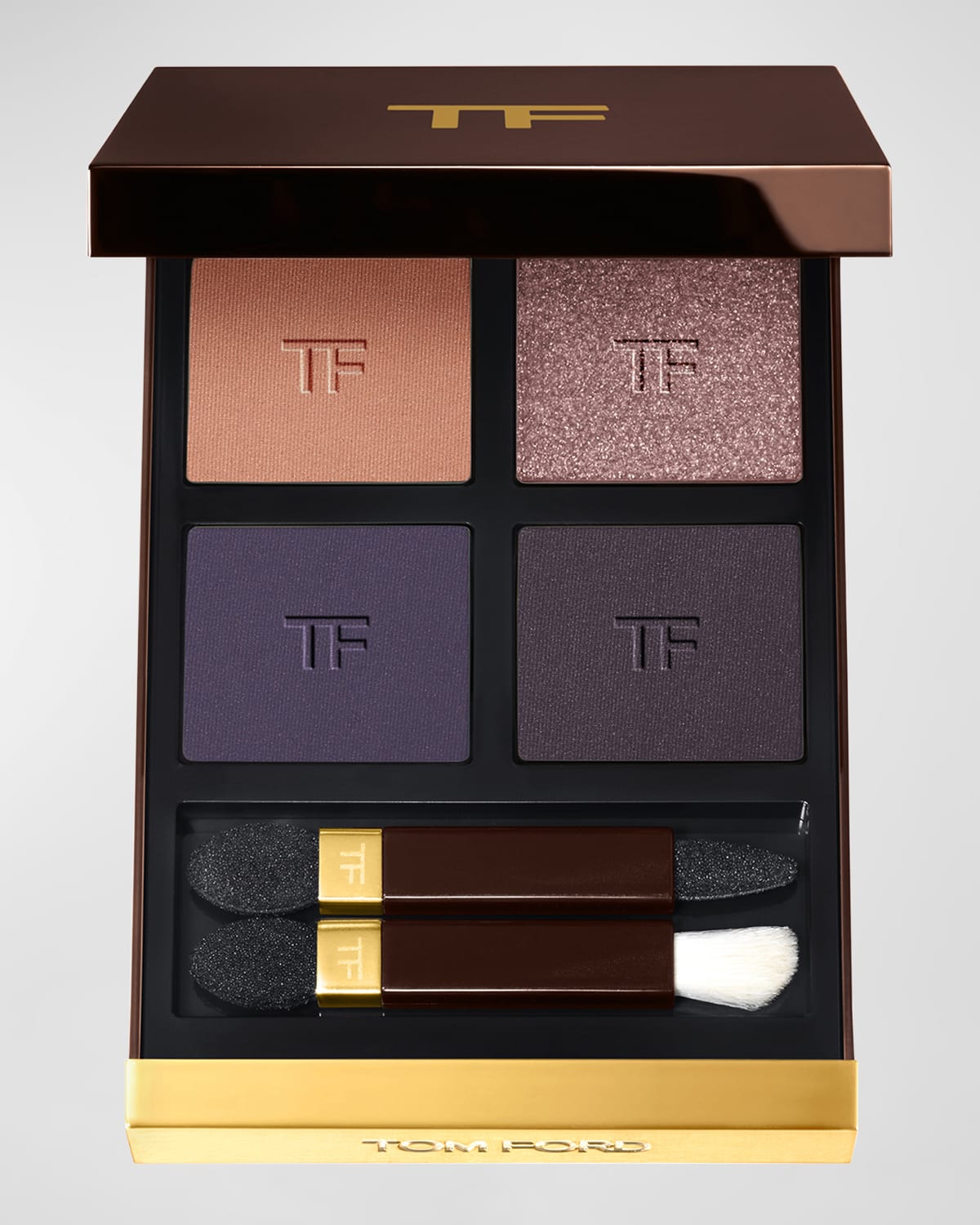 Tom Ford Eye Color Quad Creme Eyeshadow Palette In 0145 Iconic Smoke