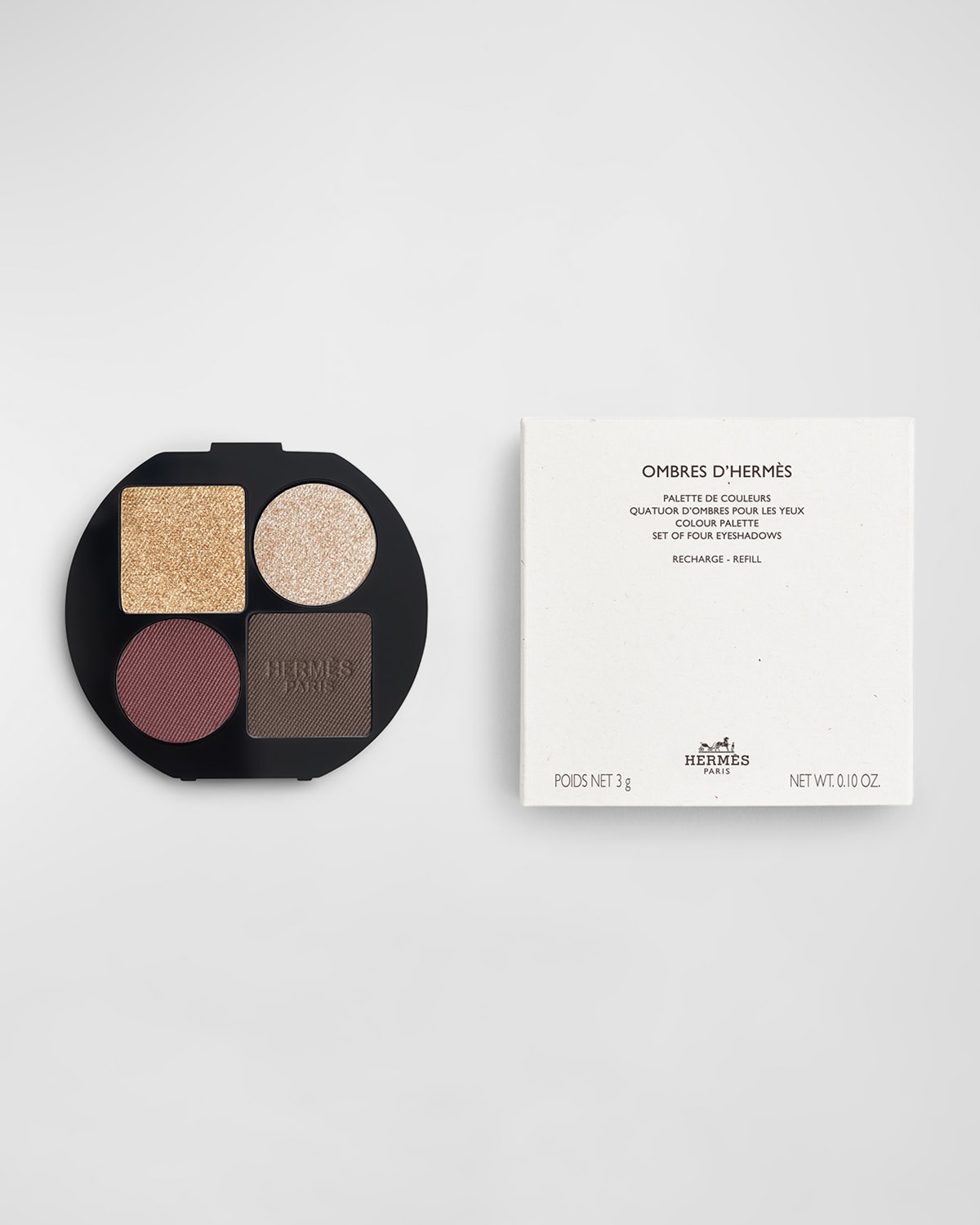 Shop Hermes Ombres D' Eyeshadow Refill In 06 Ombres Mordorees
